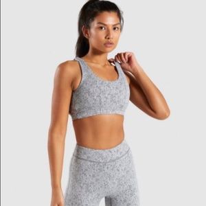 Gymshark Fleur Texture Sports Bra